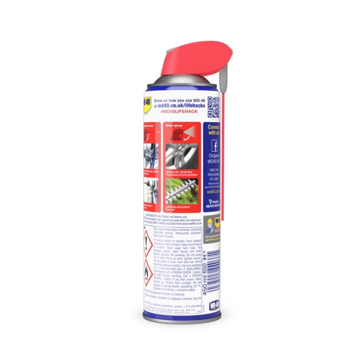 WD40 Multipurpose SmartStraw Spray for Rust Removal,Sticky Residue