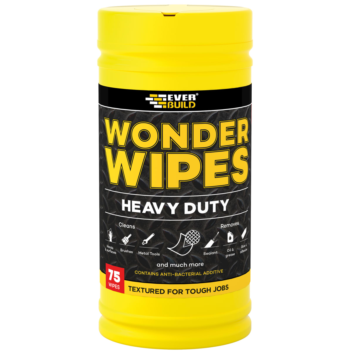 Everbuild Wonder Wipes Pack of 100 Decorators Wipes Hand Wipes Everbuild Wipes 