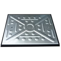 EJ Single Seal Manhole Cover and Frame 10T 600 x 450mm Galvanised