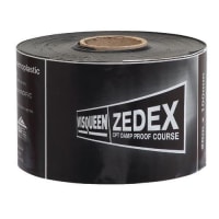 Visqueen Zedex CPT High Performance DPC 20m x 100mm Black