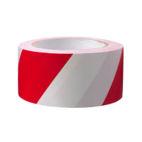 Barrier Safety Tape 500m x 75mm Red and White