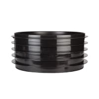 Polypipe Drain Chamber Side Riser 460mm Black