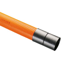 Naylor Metro Twinwall Traffic Cable Ducting 6m x 110mm Orange