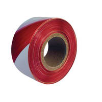 Everbuild Barrier Tape 500m x 72mm Red and White