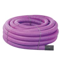 Naylor MetroDuct Twinwall Unprinted Duct 50m x 94 x 110mm Purple