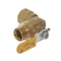Meter Provida Gas Emergency Control Valve Angled MP 0.75 x 0.75in Cone