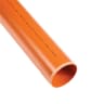 Polypipe Drain Plain Ended Pipe 6m x 160mm Terracotta