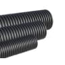 Naylor Twinwall N-Drain Unperforated Pipe 6m x 300mm Black