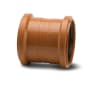 Polypipe PP Double Socket Coupler 160mm Terracotta