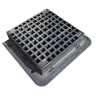 EJ D400 Pedestrian Hinged Gully Grating and Frame 420 x 420mm