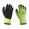 Scan Foam Latex Coated Gloves L Yellow