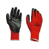 Scan Palm Dipped Nitrile Gloves XL Red