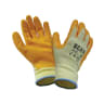 Scan Knitshell Palm Latex Gloves L Orange