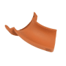 Hepworth 45° Right Hand Clay Channel Bend 150mm Brown
