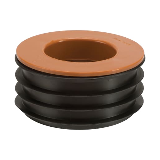 Polypipe Drain Waste Pipe Adaptor 110mm Brown