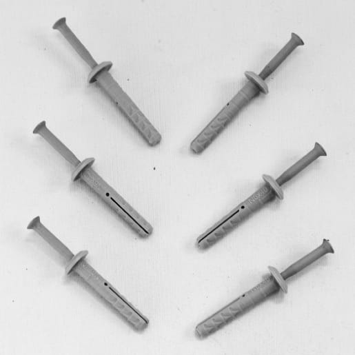 Visqueen Zedex Masonry Concrete Fixing Pins 2m x 30mm Grey