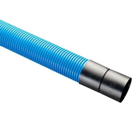 Naylor Metro Twinwall Utility Ducting 6m x 110mm Blue