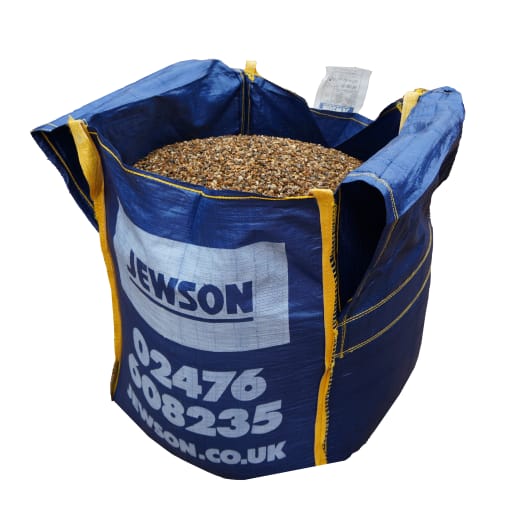 Jewson Gravel/Shingle 10mm Single Trip Large Bulk Bag 800kg