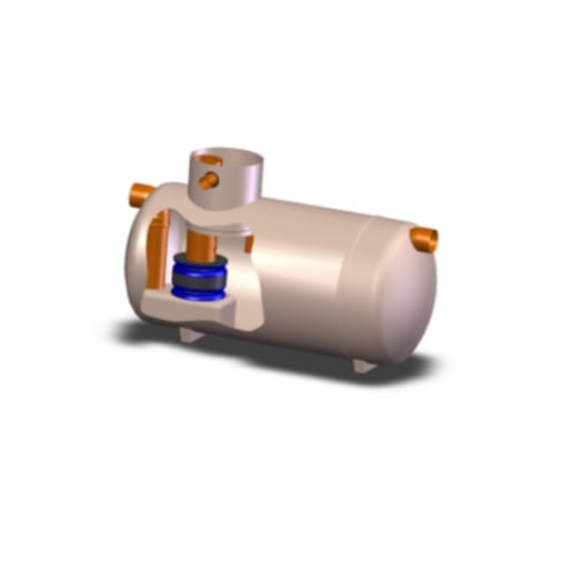 Klargester Full Retention Separator with Inlet Outlet Connector 315mm