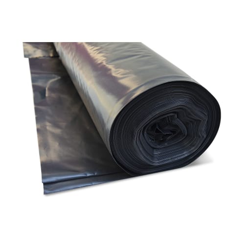 Visqueen 250mu Damp Proof Membrane 25 x 4m Black