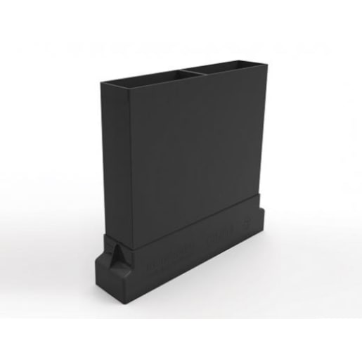 Manthorpe Vertical Extension Sleeve 50 x 235 x 215mm Black