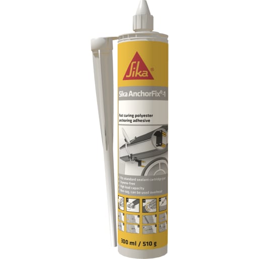Sika Anchorfix-1 Fast Curing Anchoring Adhesive 300ml